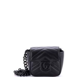 Gucci Gg Marmont Flap Belt Bag #221145G12B